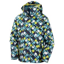 Columbia Sportswear Bugaboo Jacket - 3-in-1 (For Little Girls) in Light Turquoise Geo Print - Closeouts