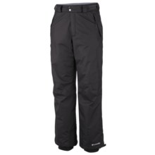 Columbia Sportswear Bugaboo Omni-Tech® Snow Pants - Insulated (For Men) in Black - Closeouts