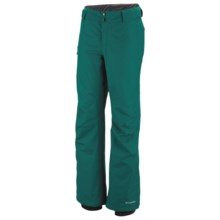 Columbia Sportswear Bugaboo Omni-Tech® Snow Pants - Insulated (For Women) in Emerald - Closeouts