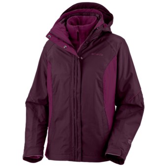 Columbia Sportswear Bugaboo Parka - 3-in-1 (For Women) in Black Cherry
