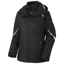 Columbia Sportswear Bugaboo Parka - 3-in-1 (For Women) in Black/Sea Salt - Closeouts