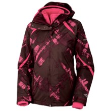 Columbia Sportswear Bugaboo Parka - 3-in-1 (For Women) in Elderberry Plaid/Bright Rose - Closeouts