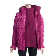 Columbia Sportswear Bugaboo Parka (For Plus Size Women) in Posey Bubbles Print - Closeouts