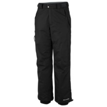 Columbia Sportswear Bugaboo Snow Pants - Insulated (For Big and Tall Men) in Black - Closeouts