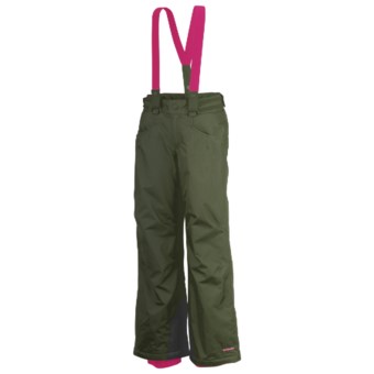Columbia Sportswear Bugaboo Snow Pants - Insulated (For Girls) in Surplus Green