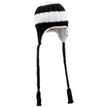 Columbia Sportswear Bugaboo Stripe Peruvian Beanie Hat (For Women) in Black/White Stripe - Closeouts