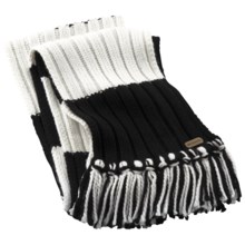 Columbia Sportswear Bugaboo Stripe Scarf (For Women) in Black/White Stripe - Closeouts