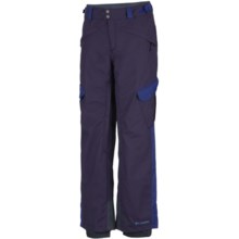 Columbia Sportswear Bugaboo Tech II Omni-Heat® Omni-Tech® Snow Pants (For Men) in Ebony Blue - Closeouts