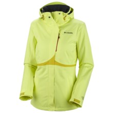 Columbia Sportswear Bugaboo Tech Shell Jacket - Waterproof (For Women) in Neon Light - Closeouts