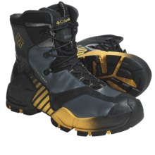 Columbia Sportswear Bugaboot Max Winter Boots - Waterproof (For Men) in Castlerock/Spectra Yellow - Closeouts