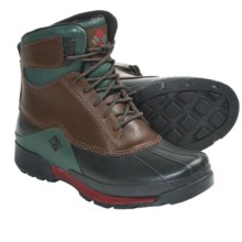 Columbia Sportswear Bugaboot Original Omni-Heat® Boots - Waterproof, Insulated (For Men) in Nutmeg/Red Element - Closeouts