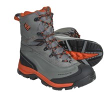 Columbia Sportswear Bugaboot Plus Omni-Heat® Winter Boots - Waterproof (For Men) in Black/Spicy Orange - Closeouts