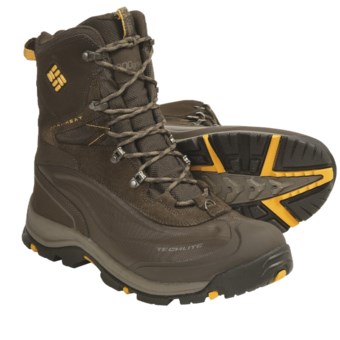 Columbia Sportswear Bugaboot Plus Omni-Heat® Winter Boots - Waterproof (For Men) in Turkish Coffee/Golden Glow