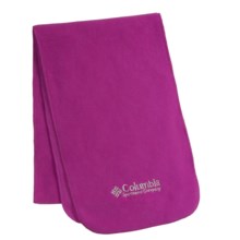 Columbia Sportswear Bugascarf Scarf - Fleece (For Men and Women) in Raspberry - Closeouts