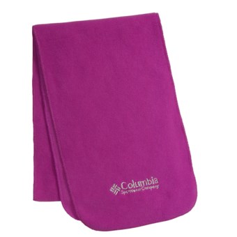 Columbia Sportswear Bugascarf Scarf - Fleece (For Men and Women) in Raspberry