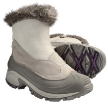 Columbia Sportswear Bugazip 2 Winter Boots - Waterproof, Insulated (For Women) in Winter White/Crushed Berry - Closeouts