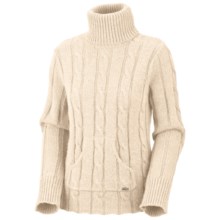 Columbia Sportswear Cable Cutie Turtleneck Sweater (For Women) in Winter White - Closeouts