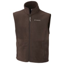 Columbia Sportswear Cathedral Peak Vest - Fleece (For Men) in Cattail - Closeouts