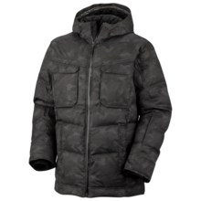 Columbia Sportswear Central Point Omni-Heat® Down Jacket - 700 Fill Power (For Men) in Black Camo - Closeouts