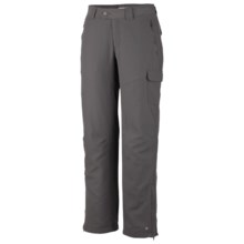 Columbia Sportswear Channel Lined Pants - Straight Leg (For Women) in Charcoal - Closeouts