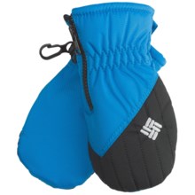 Columbia Sportswear Chippewa III Mittens - Insulated (For Infants) in Black/Compass Blue - Closeouts