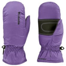 Columbia Sportswear City Trek Mittens - Insulated (For Kids) in Heliotrope - Closeouts