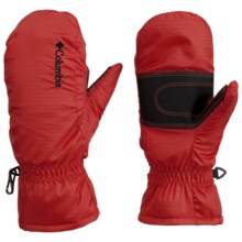 Columbia Sportswear City Trek Mittens - Insulated (For Kids) in Intense Red - Closeouts