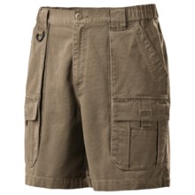 Columbia Sportswear Cliff Lakes Cargo Shorts - UPF 50 (For Big Men) in Flax - Closeouts