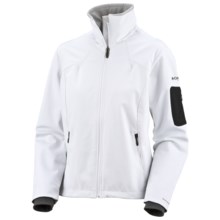 Columbia Sportswear Code 9 Jacket - Titanium, Soft Shell (For Women) in White/Oyster - Closeouts