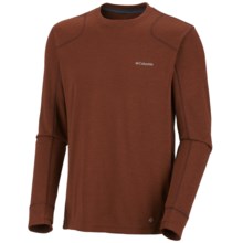 Columbia Sportswear Cool Creek Crew Shirt - UPF 30, Long Sleeve (For Men) in Sanguine - Closeouts
