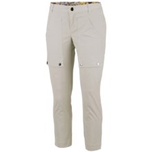 Columbia Sportswear Crossroads Crop Pants - UPF 50, Stretch Cotton Ripstop (For Women) in Stone - Closeouts