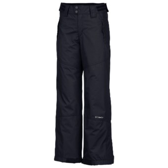 Columbia Sportswear Crushed Out Snow Pants - Insulated (For Girls) in Black