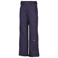 Columbia Sportswear Crushed Out Snow Pants - Insulated (For Girls) in Eclipse Blue - Closeouts
