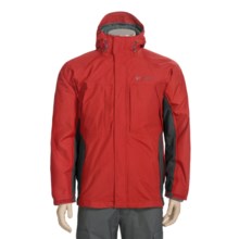 Columbia Sportswear Cyclic 3-in-1 Parka - Waterproof, Insulated (For Men) in Intense Red/Shark - Closeouts