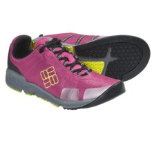 Columbia Sportswear Descender Multi-Sport Trail Shoes (For Women) in Fuchsia Rose/Chartreuse - Closeouts