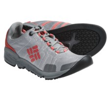 Columbia Sportswear Descender Multi-Sport Trail Shoes (For Women) in Lunar Roch/Hot Coral - Closeouts