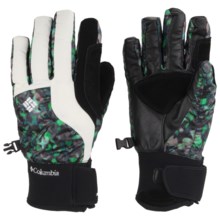 Columbia Sportswear Diamond Dash II Omni-Heat® Gloves - Waterproof, Insulated (For Women) in Sea Salt - Closeouts