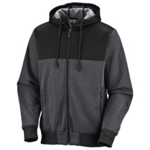 Columbia Sportswear Double-Up Hoodie Jacket - Omni-Shield®, Fleece (For Men) in Black - Closeouts