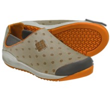 Columbia Sportswear Drainmaker Water Shoes - Slip-Ons (For Kids) in Charcoal/Valencia - Closeouts