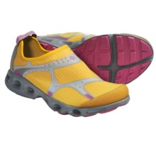 Columbia Sportswear Drainsock Water Shoes - Slip-Ons (For Women) in Cyber Yellow/Fuchsia Rose - Closeouts