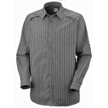 Columbia Sportswear Dual Track Shirt - Long Sleeve (For Men) in Charcoal - Closeouts