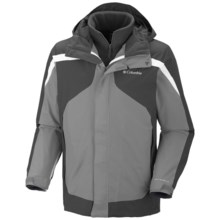 Columbia Sportswear Eager Air Interchange Jacket - 3-in-1 (For Men) in Light Grey - Closeouts