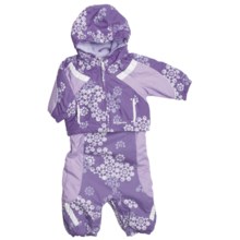 Columbia Sportswear Edie Princess Jacket and Bib Set - Insulated (For Infant Girls) in Paisley Purple Print - Closeouts