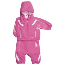 Columbia Sportswear Edie Princess Jacket and Bib Set - Insulated (For Infant Girls) in Pink Phlox - Closeouts