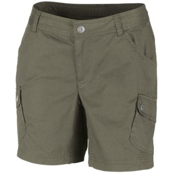 Columbia Sportswear Elkhorn II Cotton Twill Shorts - UPF 50 (For Women) in Cypress