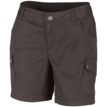 Columbia Sportswear Elkhorn II Cotton Twill Shorts - UPF 50 (For Women) in Tar - Closeouts