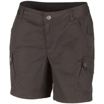 Columbia Sportswear Elkhorn II Shorts - UPF 50, Cotton Twill (For Plus Size Women) in Tar