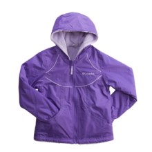 Columbia Sportswear Ethan Pond II Jacket - Reversible (For Girls) in Grape Gum - Closeouts