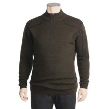Columbia Sportswear Exploratory Sweater - Merino Wool, Zip Neck (For Men) in Breen Heather - Closeouts