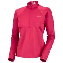 Columbia Sportswear Extreme Fleece Top - Heavyweight, Zip Neck, Long Sleeve (For Women) in Bright Rose - Closeouts